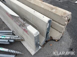 Betongbarri&auml;rer 3st blandade modeller 6 m andra industriutrustning