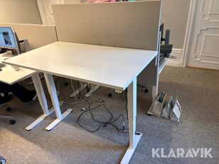 alte utilaje industriale EFG Höj- och sänkbara skrivbord med avskiljare EFG 10st