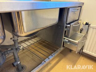 autre mat&eacute;riel industriel Idesta Rostfri diskb&auml;nk Idesta med blandade och munstycke