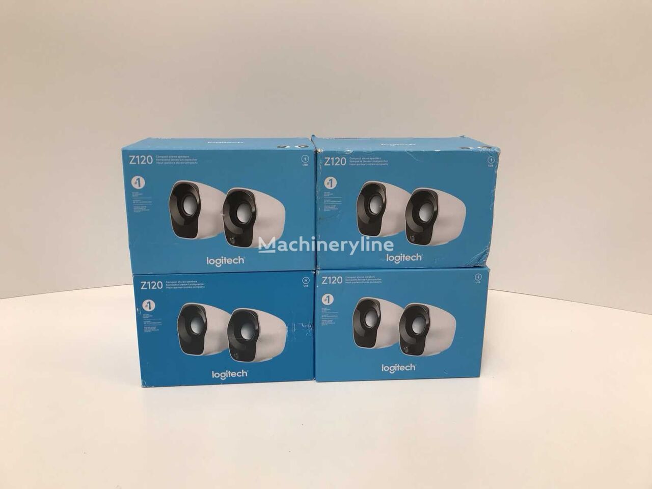 Logitech (Z120) Compact Stereo Speakers USB Powered (New) (4x) egyéb ipari gépek