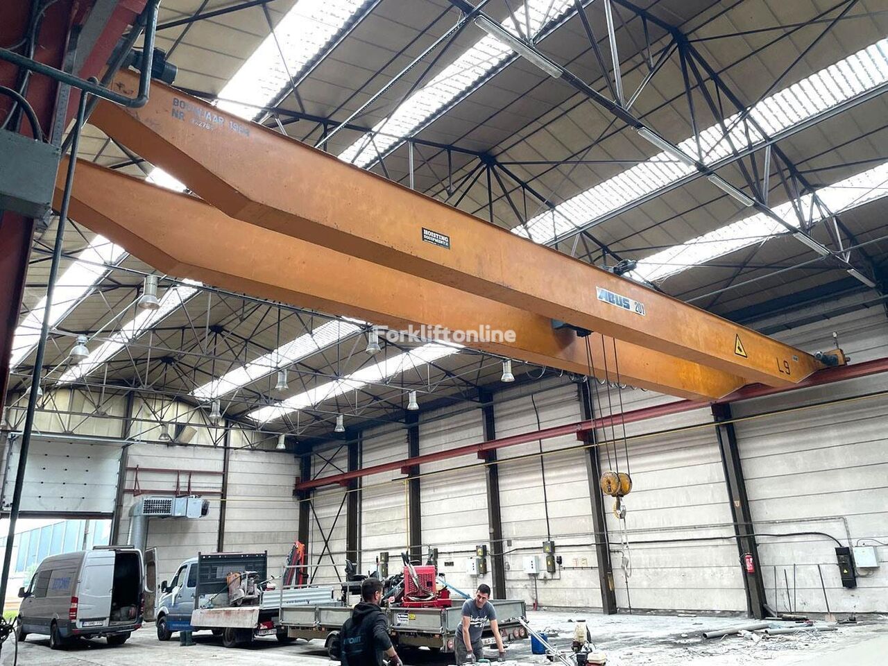 Pont roulant Abus 20 ton x 20 000 mm - Forkliftonline