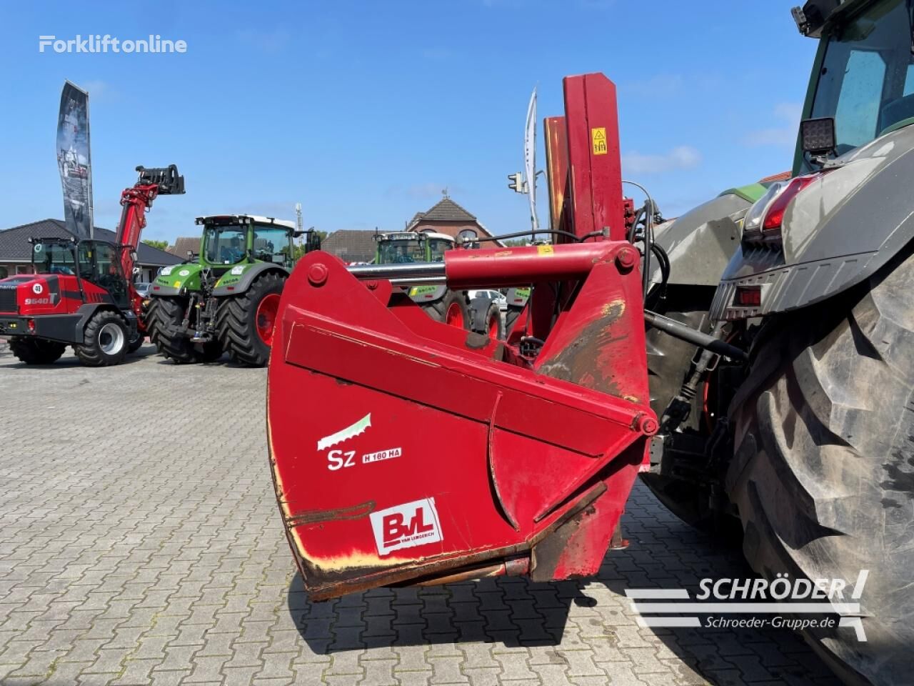 Fourche à palettes 180 HA - Forkliftonline