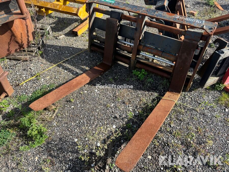 Pallegafler med Hydrema skifte Kragelund hydraulisk med gaffelfl pallet fork