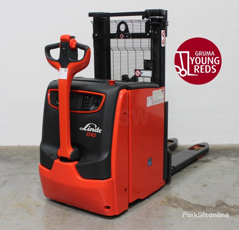 Linde D 10 1163-01 pallet stacker