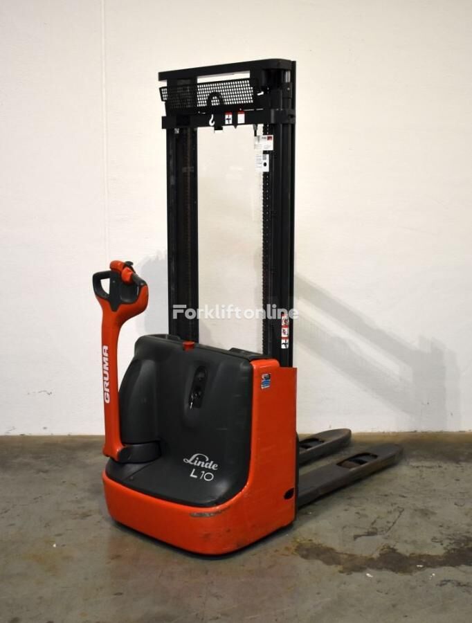 Linde L 10 1172 pallet stacker