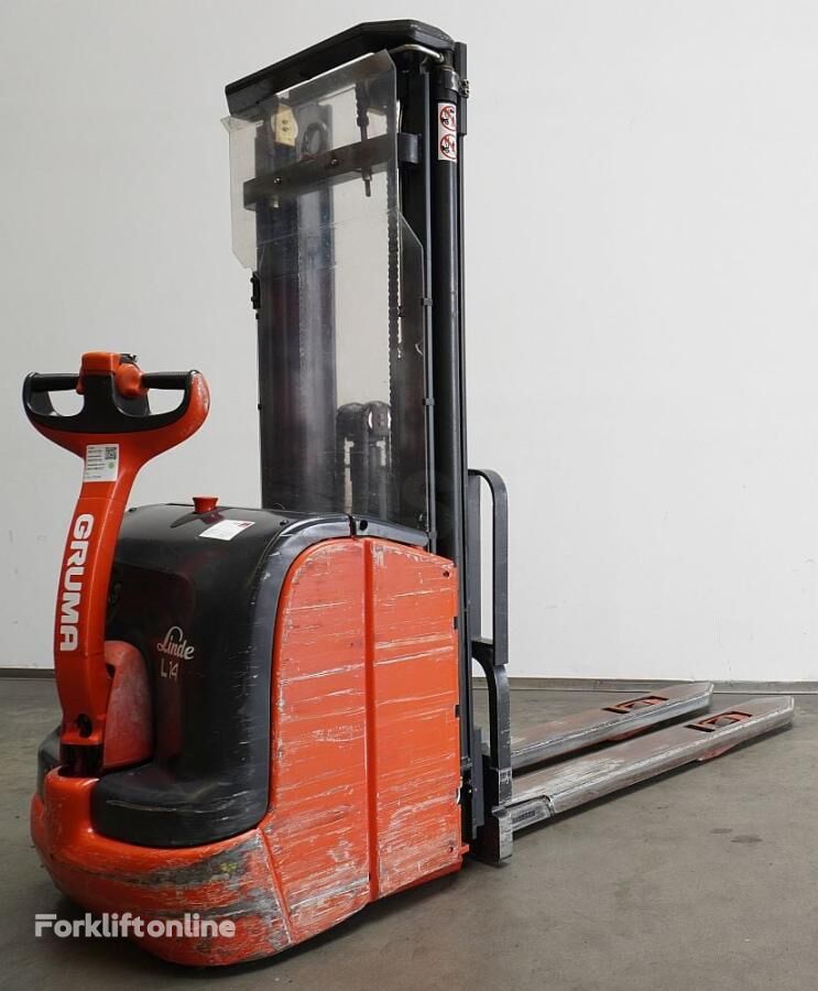 Linde L 14 i 372-03 pallet stacker