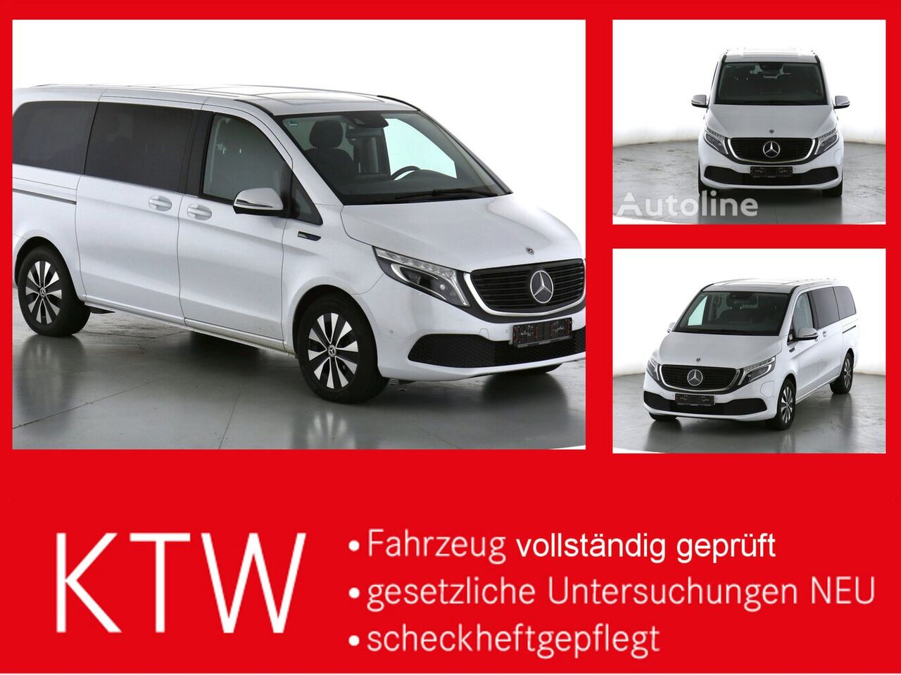 fourgonnette de tourisme Mercedes-Benz EQV 300 lang,Distronic,LED,2xSchiebetür