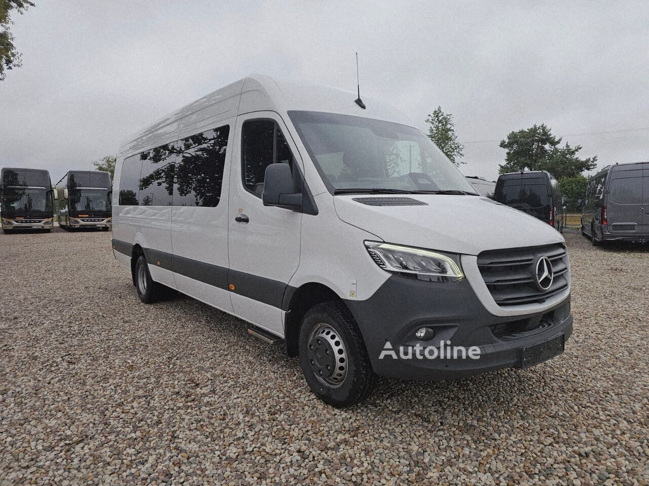 Купить пассажирский микроавтобус Mercedes-Benz Sprinter 519 CDI | Autoline AZ Новый пассажирский микроавтобус Mercedes-Benz Sprinter 519 CDI - Autoline