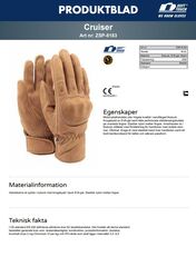 Motorcykel handskar 2 par L personal protective equipment