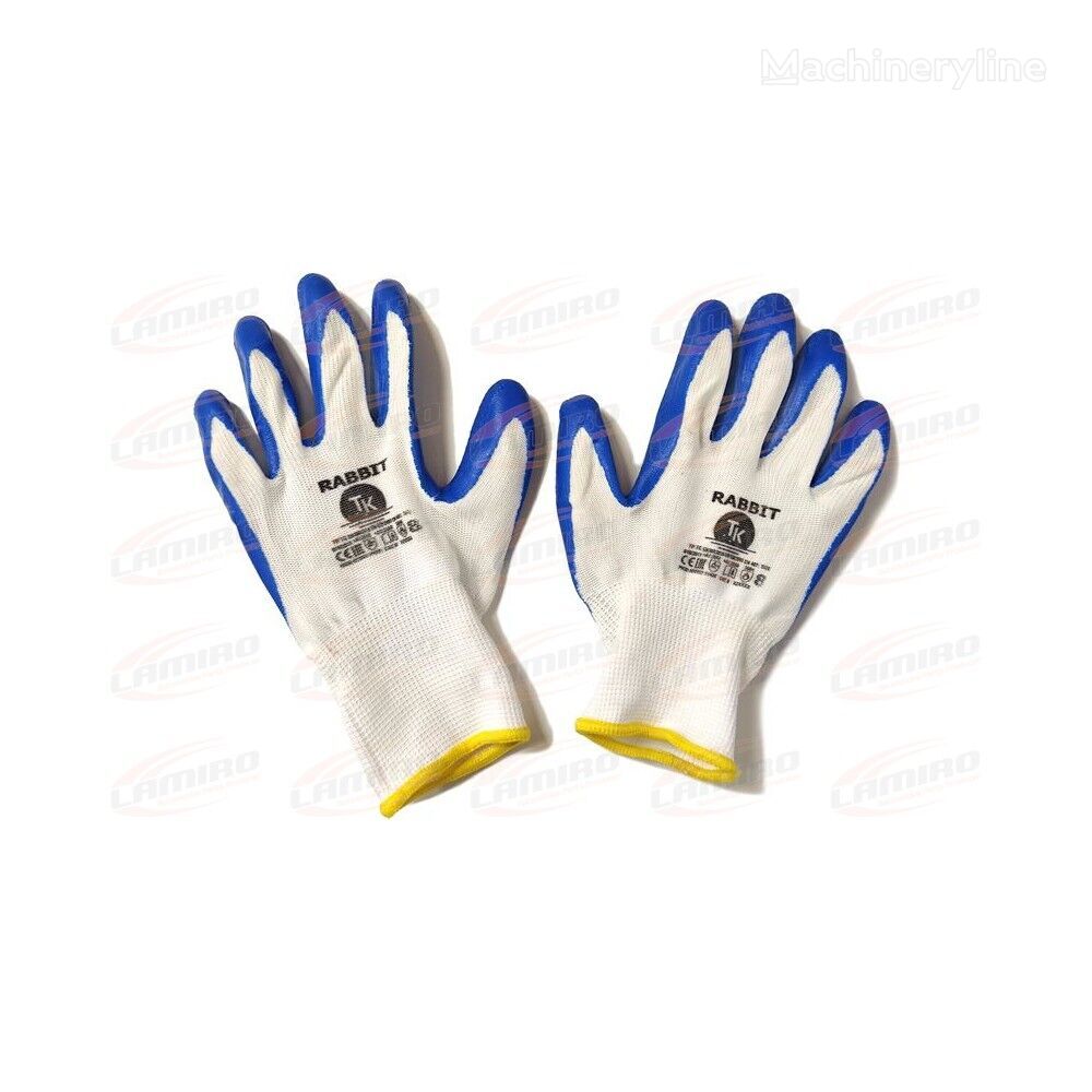 新个人防护装备 STRONG OHS PROTECTIVE WORK GLOVES SIZE "8"
MADE OF POLYESTER, CO