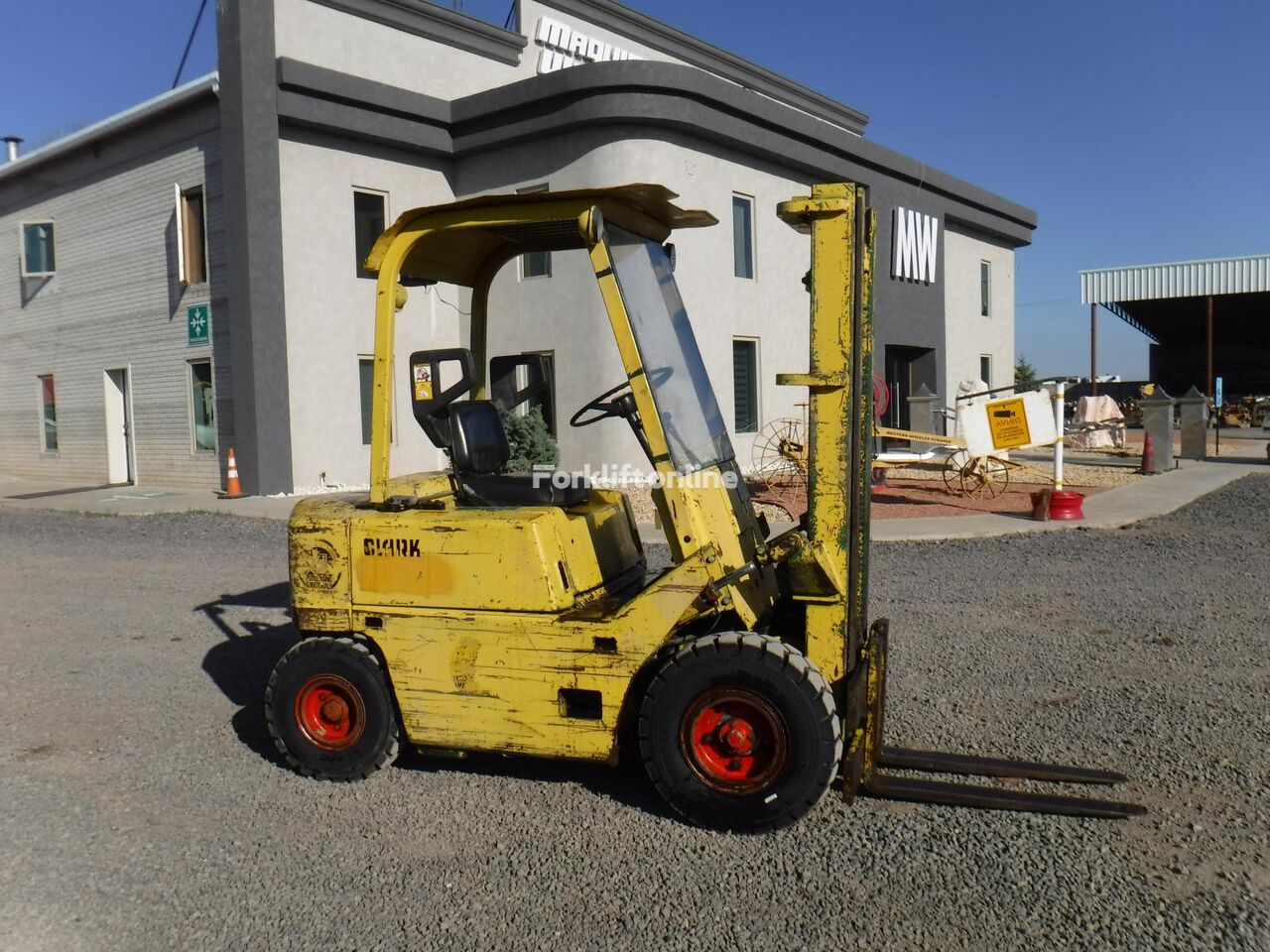 Clark C500 Y40 petrol forklift