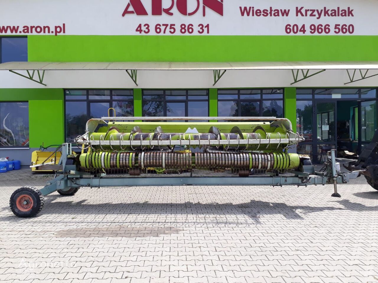 Claas PU 430 veltņu savācējs