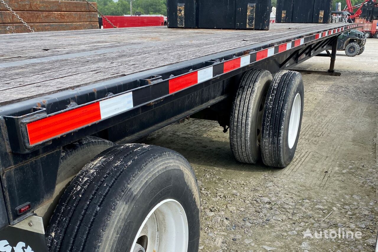 2x Transcraft TL2000-FLATBED 53' plattform semitrailer