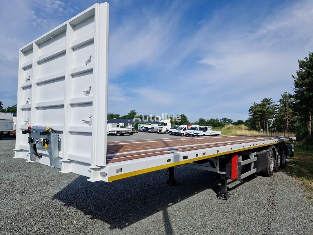 new Alim PLATEAU 3 ESSIEUX platform semi-trailer