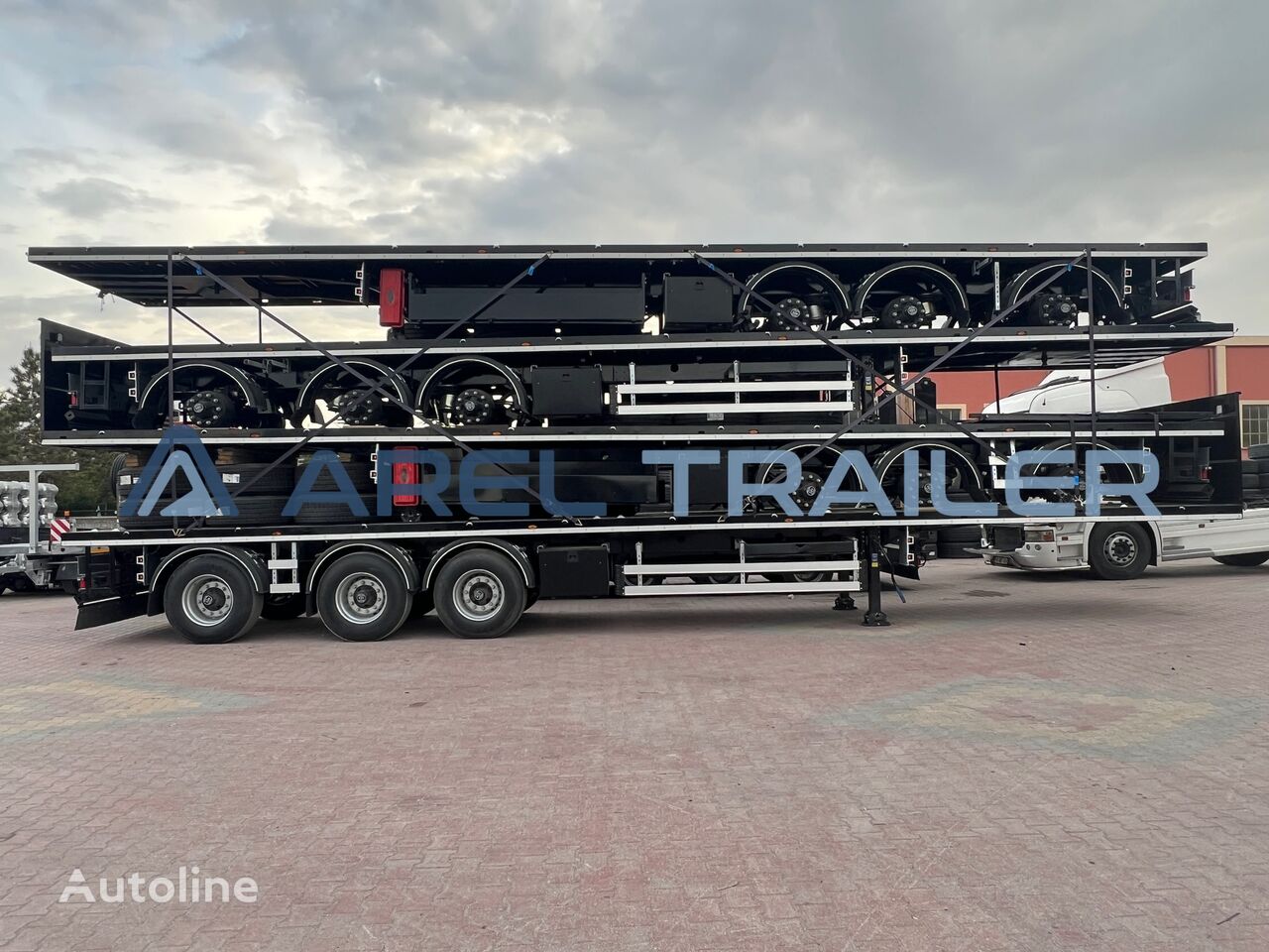 semi-remorque plateforme Arel Trailer PLATFORM SEMI TRAILER REBAR neuf