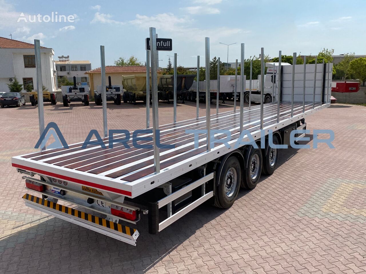 новый полуприцеп платформа Arel Trailer SLIDING PLATFORM SEMI TRAILER