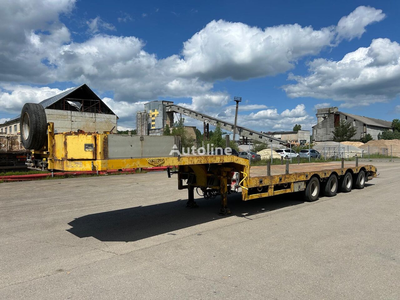 Broshuis 42N5 platform semi-trailer