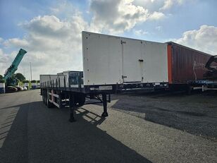 Burg Bpo 12-27 | 3 axle gas container trailer | Bpw drum | 4 pieces. platform semi-trailer