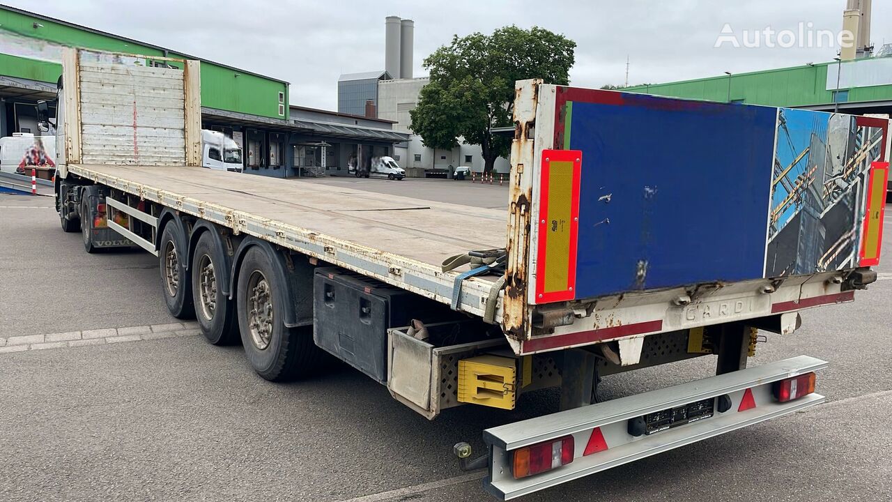 Cardi OM Plateau platform semi-trailer