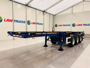 Dennison Tri Axle Skeletal Trailer platform semi-trailer