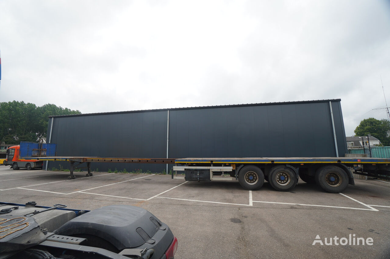 полуприцеп платформа ES-GE 3 AXLE FLATBED EXTENDABLE TRAILER