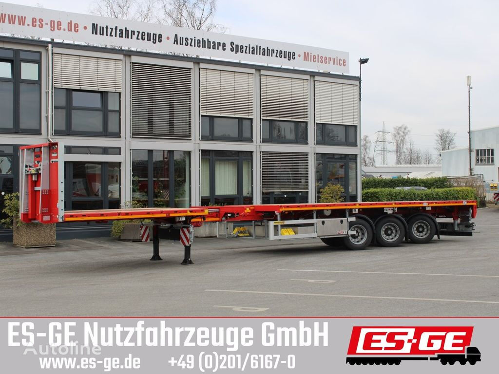 new Faymonville platform semi-trailer