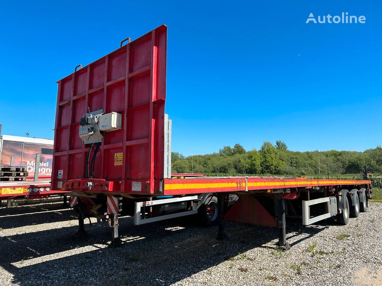 Faymonville platform semi-trailer