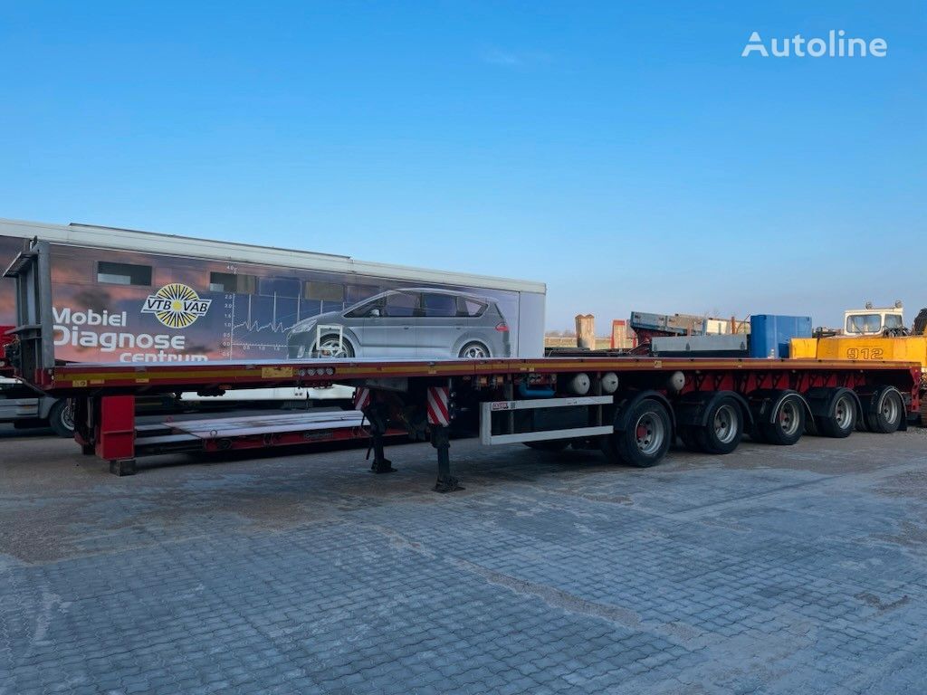 Faymonville 3 x teleskob 46.000 mm platform semi-trailer