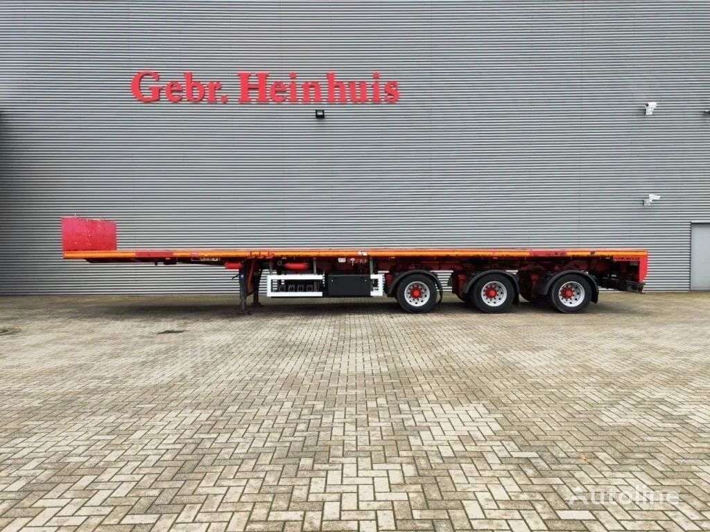 semi-trailer platform Faymonville SPZ-3AAA 21.9 Meter Extand. Total lenght: 35.5 meter German Trai