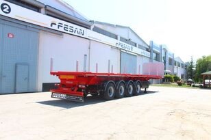 semiremorcă platforma Fesan FLATBED SIDE TIPPER nouă