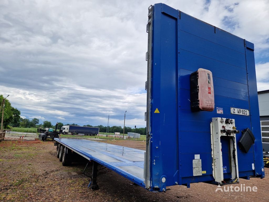 Fliegl platform semi-trailer