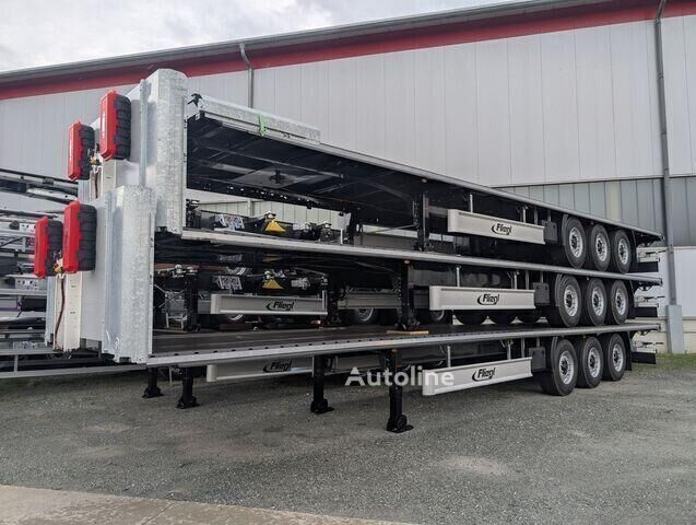 Semiremorcă platforma Fliegl 3-Achs Standard Plateau Auflieger nouă - Autoline