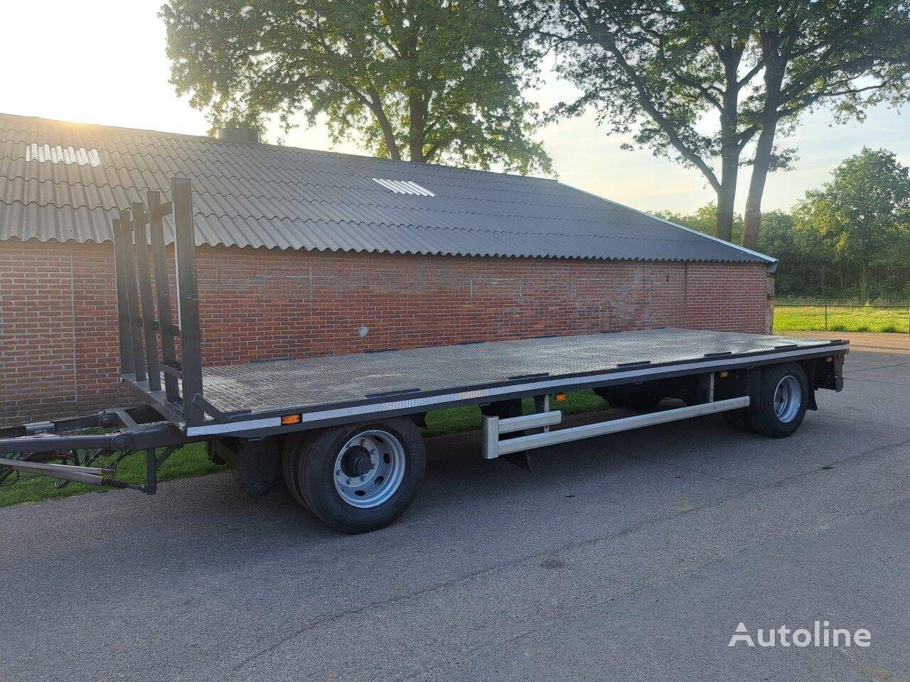 Floor FLA-10-10 platform semi-trailer