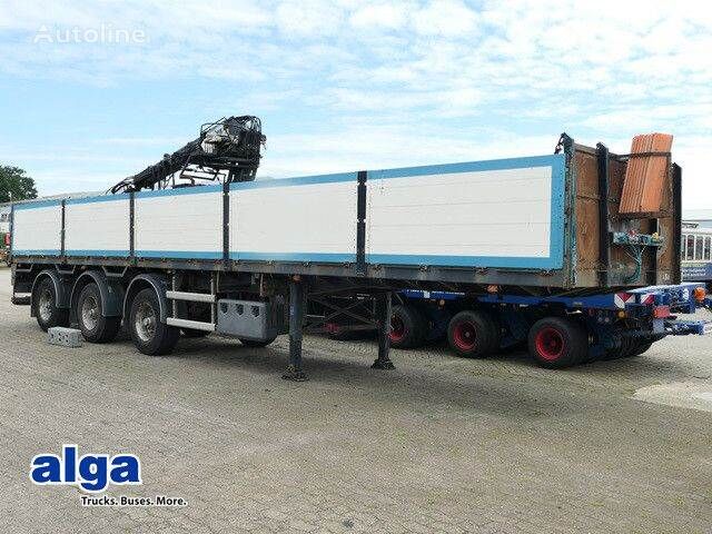 Floor FLO-17-30K1, Rollkran Kennis, Hatz-Motor,Gelenkt platform semi-trailer