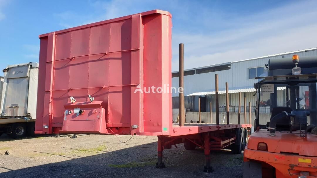 Fruehauf S/R PLATAFORMA ABIERTA Plattform Auflieger