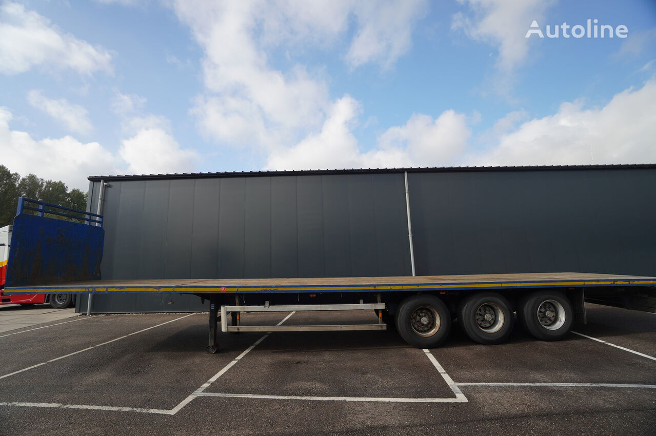 Groenewegen 3 AXLE FLATBED TRAILER poluprikolica platforma