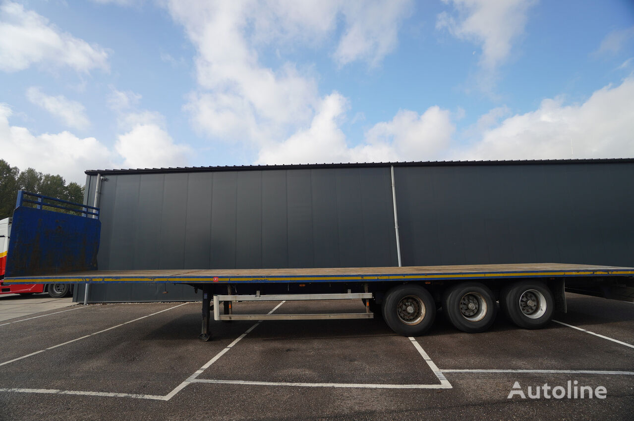 Groenewegen 3 AXLE FLATBED TRAILER semirremolque plataforma