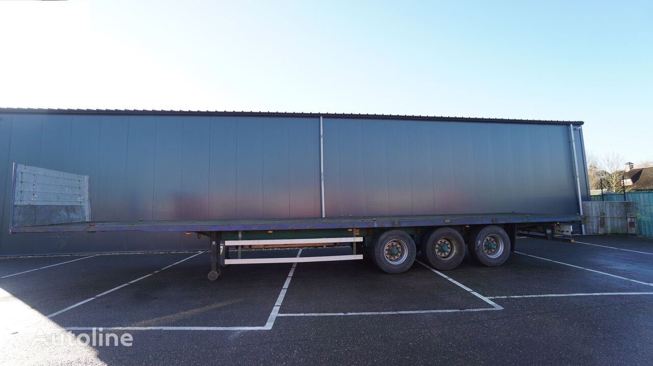 Groenewegen 3 AXLE FLATBED WITH TWISTLOCKS semirremolque plataforma