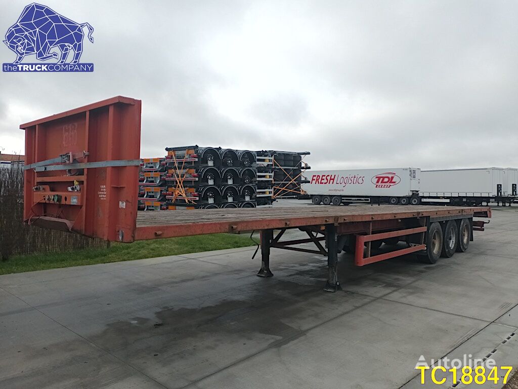 Groenewegen Flatbed plattform semitrailer