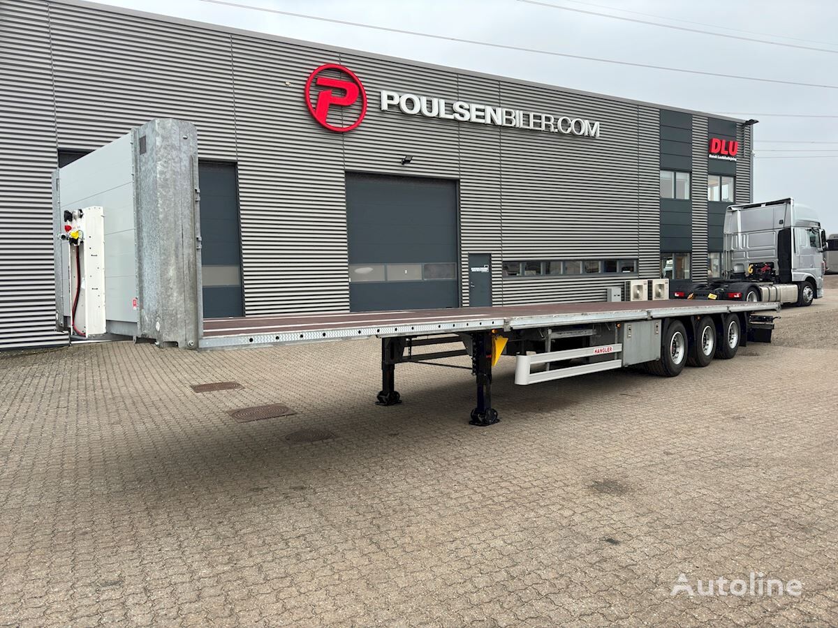 Hangler 3-aks mega 13,60m platform semi-trailer