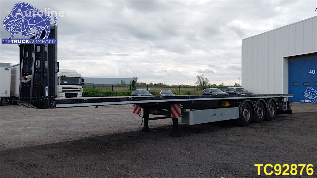 جديدة العربات نصف المقطورة عربة مقطورة مسطحة Hoet Trailers HT.SPS.HD Flatbed