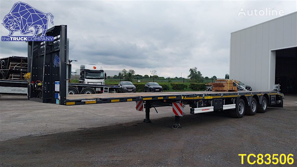 new Kässbohrer SPAM Flatbed platform semi-trailer