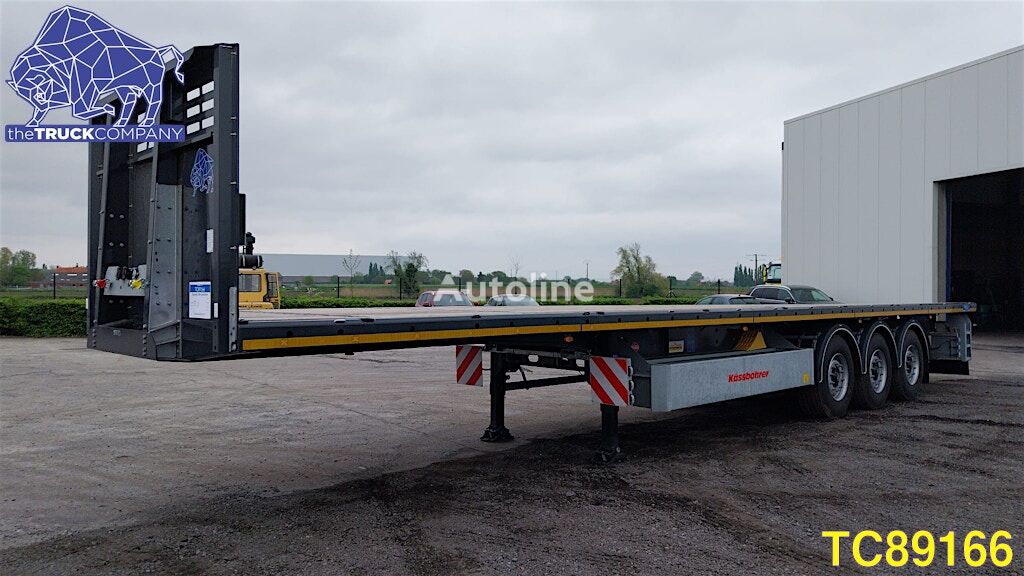 нови полуприколка платформа Kässbohrer SPB LOAD BEAM Flatbed