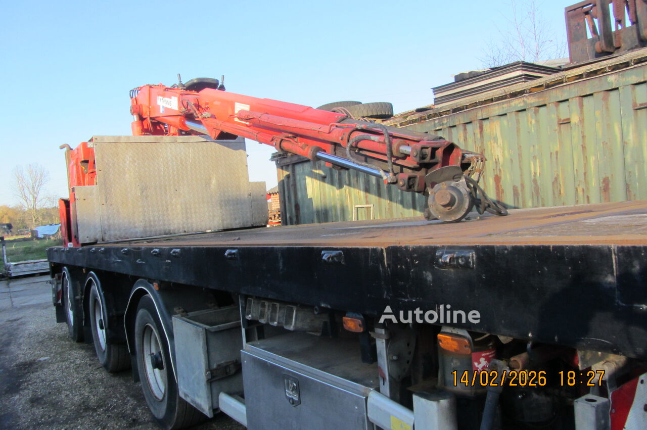 Semi-remorque plateforme Kennis - Autoline