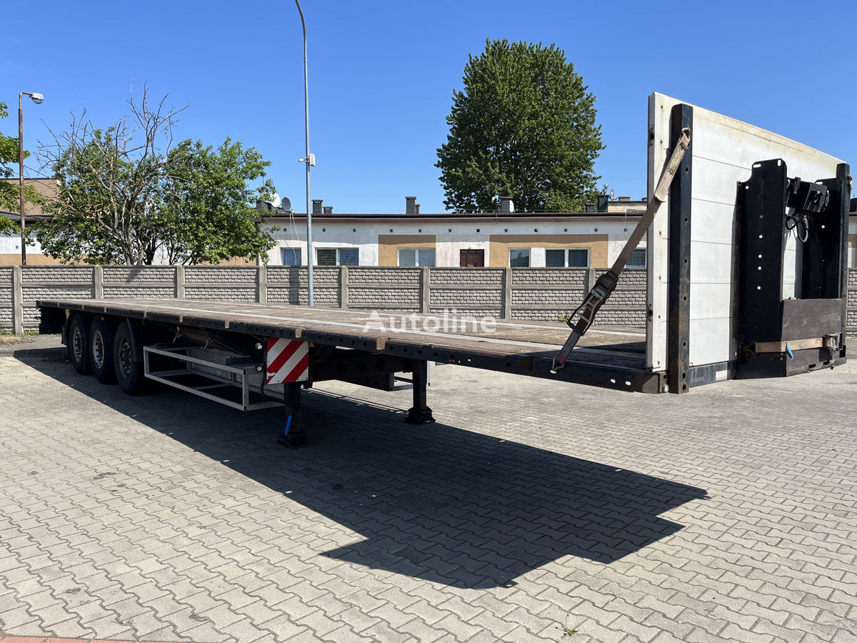 напівпричіп платформа Kögel SN24 - flatbed - reinforced - SAF - Standard