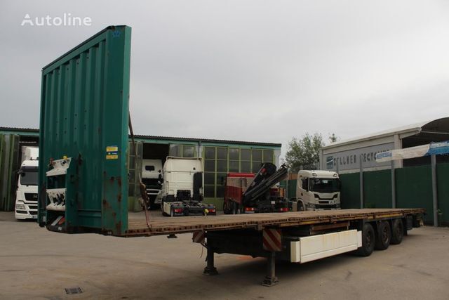 полуприцеп платформа Krone Plattform MEGA LIFT Containerverschlüsse Nr: 237