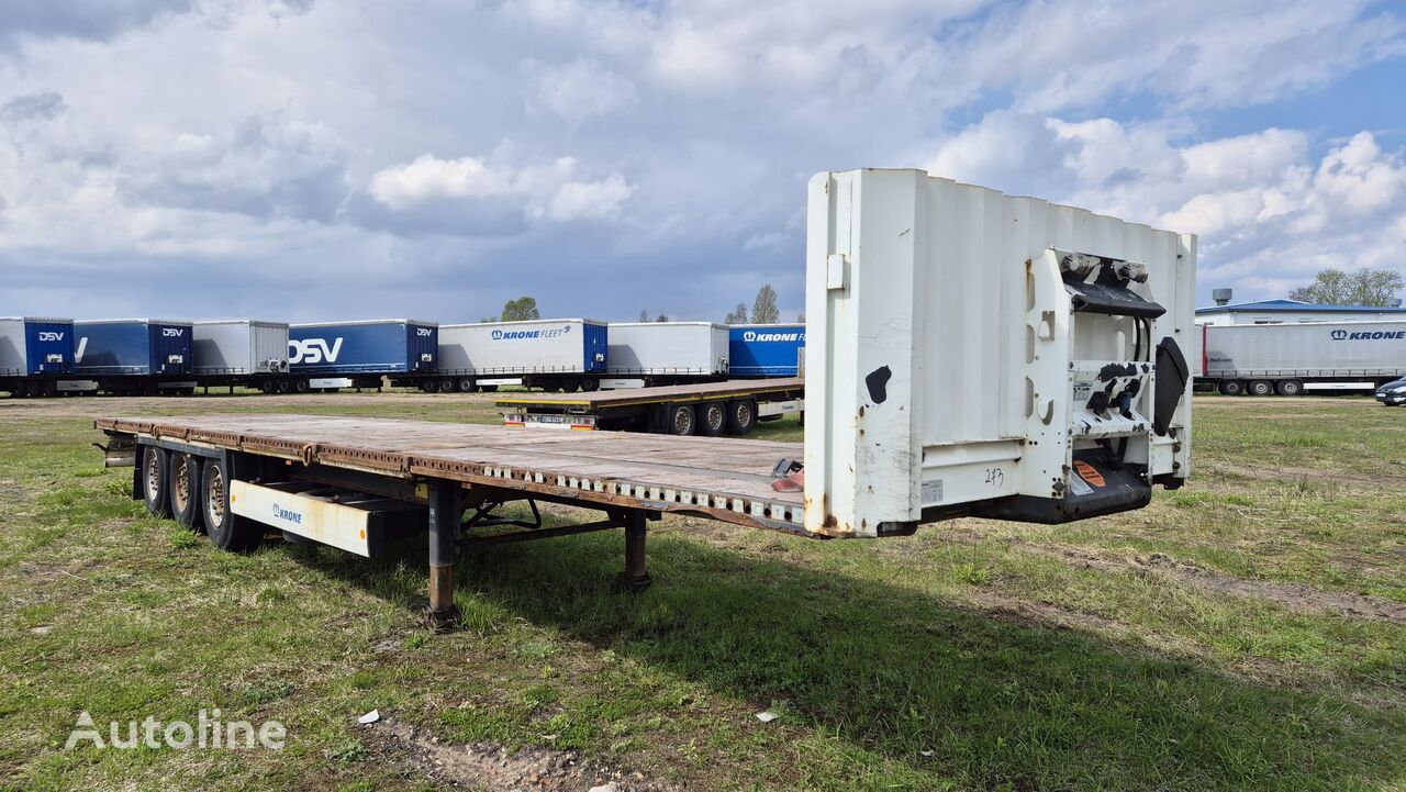 Krone SD platform semi-trailer