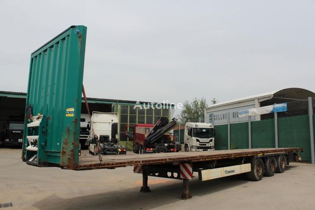 полуприцеп платформа Krone SD MEGA LIFT Containerverschlüsse Nr.: 245