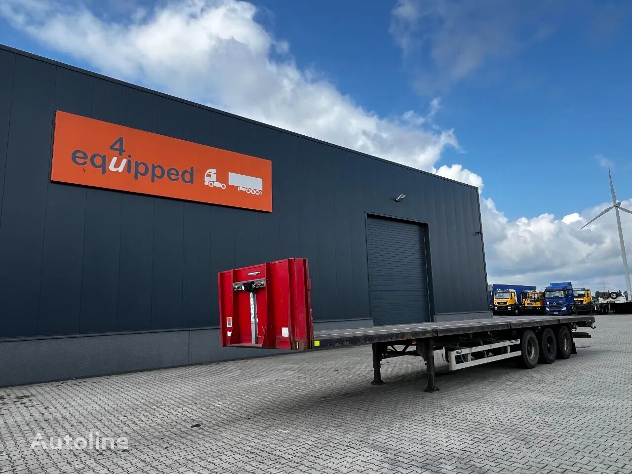 LAG Plattform, SAF, NL-Auflieger platform semi-trailer