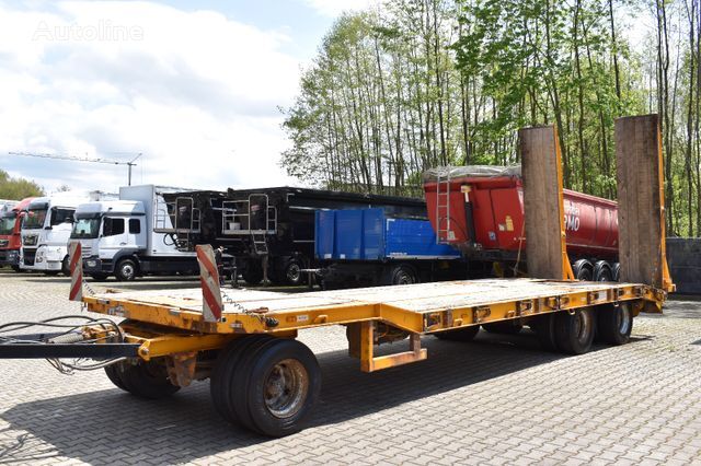 MOESLEIN T3 Schwebheim/Verbreiterbar,Hydr.Rampen,BPW semitrailer plattform